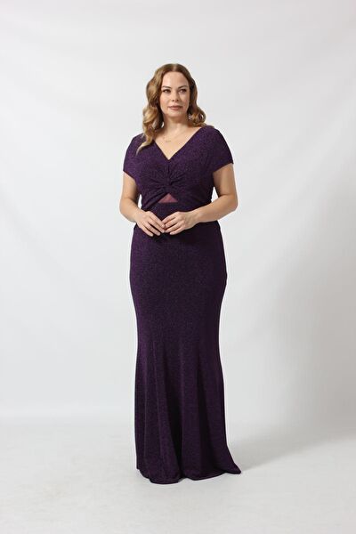 Moda berray Büyük Beden Abiye Elbise