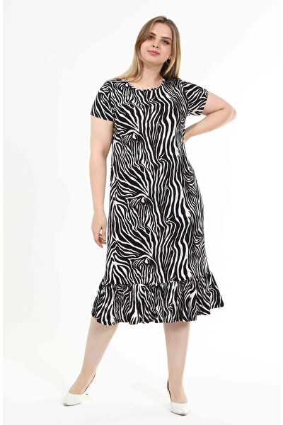 Modayız Büyük Beden Günlük Elbise