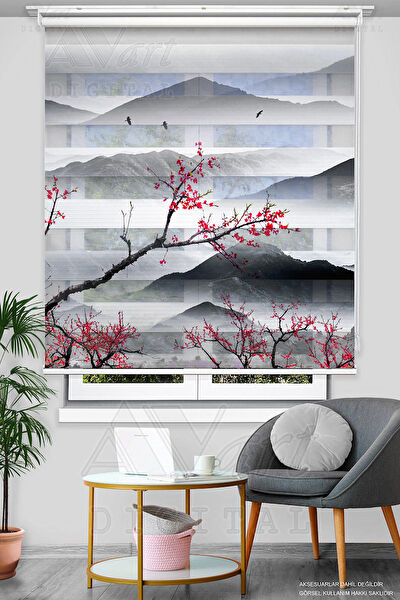 Avart Digital Zebra Perde