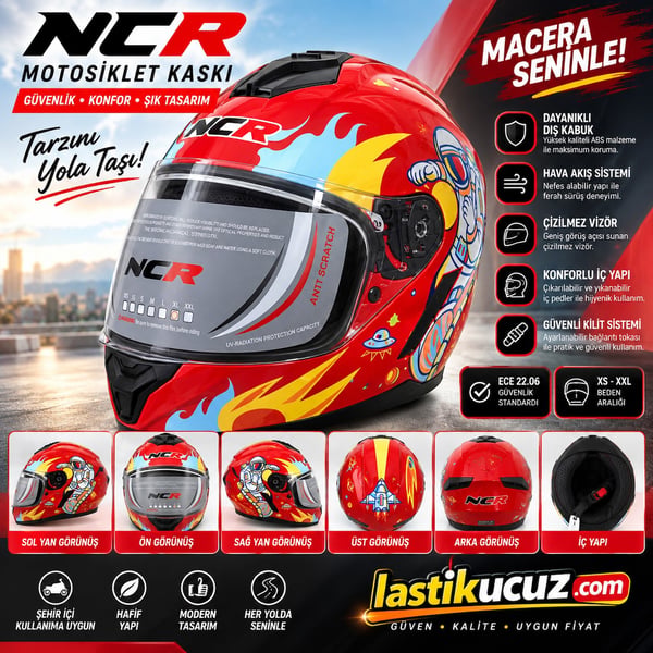 NCR Motosiklet Kaskları