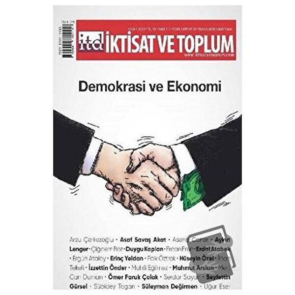 İktisat ve Toplum Dergisi Dergiler