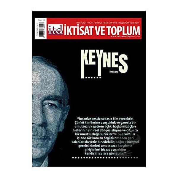 İktisat ve Toplum Dergisi Ekonomi ve Pazarlama