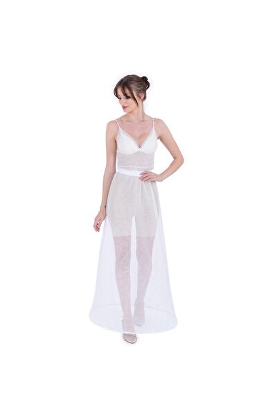 Prestij Boncuk Abiye Elbise