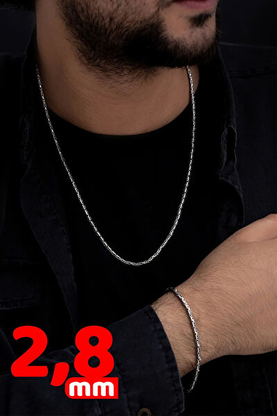 OSMANLI GÜMÜŞ Kolye, Zincir, Künye