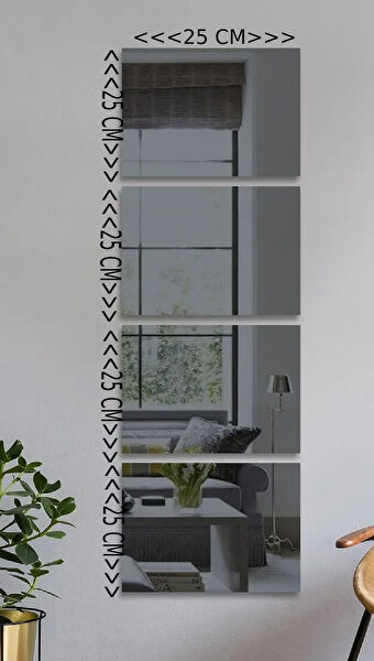 Turuncu House Boy Aynası