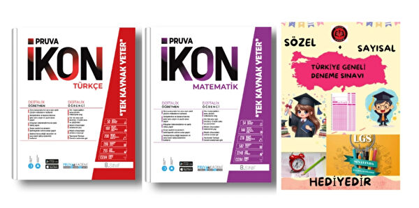 Pruva Akademi Ders ve Yardımcı Kaynak Kitapları