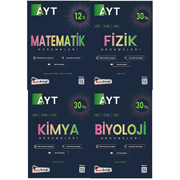 Kafa Dengi Yayınları Ders ve Yardımcı Kaynak Kitapları