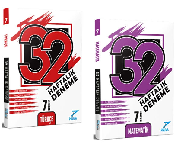 Pruva Akademi Ders ve Yardımcı Kaynak Kitapları