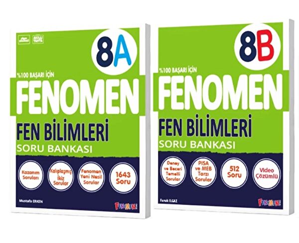 Fenomen Yayıncılık Ders ve Yardımcı Kaynak Kitapları