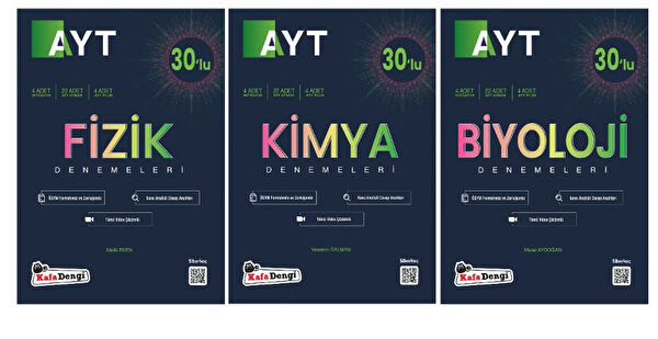 Kafa Dengi Yayınları Ders ve Yardımcı Kaynak Kitapları