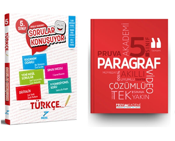 Pruva Akademi Ders ve Yardımcı Kaynak Kitapları
