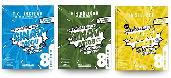 Pruva Akademi Ders ve Yardımcı Kaynak Kitapları