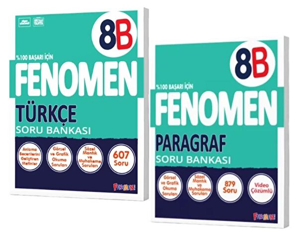 Fenomen Yayıncılık Ders ve Yardımcı Kaynak Kitapları