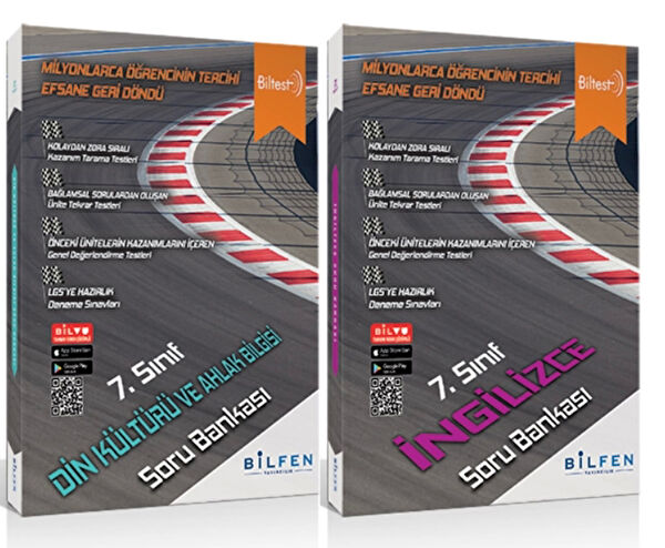 Bilfen Yayıncılık Ders ve Yardımcı Kaynak Kitapları
