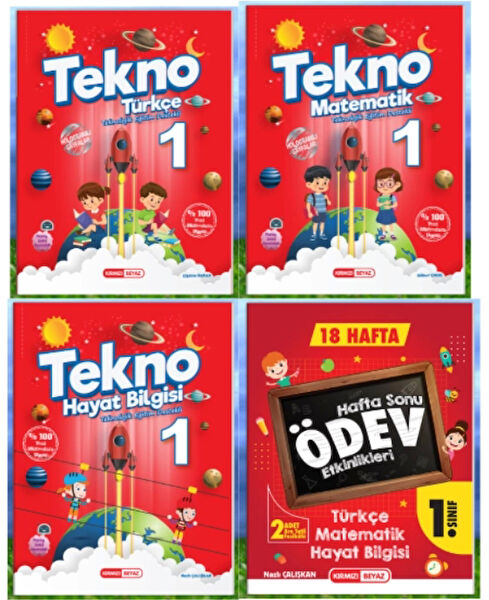 Kırmızı Beyaz Yayınları Ders ve Yardımcı Kaynak Kitapları