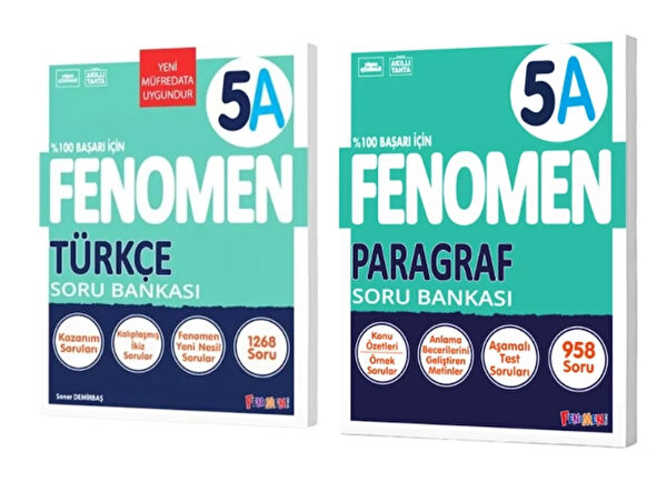 Fenomen Yayıncılık Ders ve Yardımcı Kaynak Kitapları