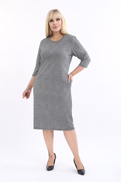 Modayız Büyük Beden Günlük Elbise