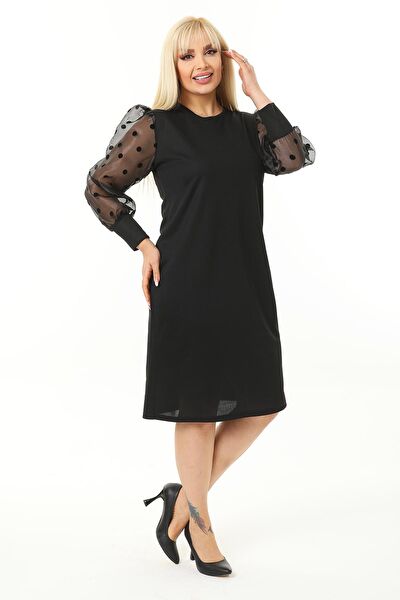 1fazlası Büyük Beden Günlük Elbise