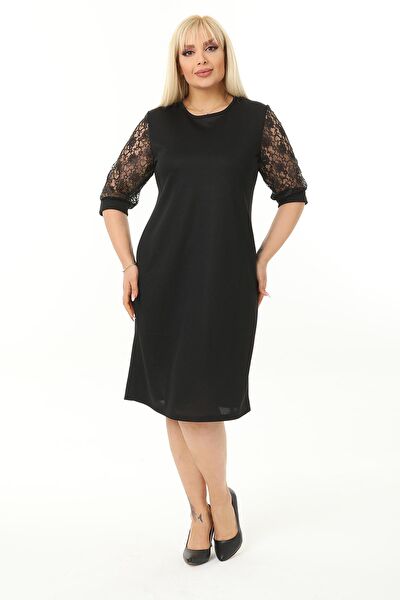 1fazlası Büyük Beden Günlük Elbise