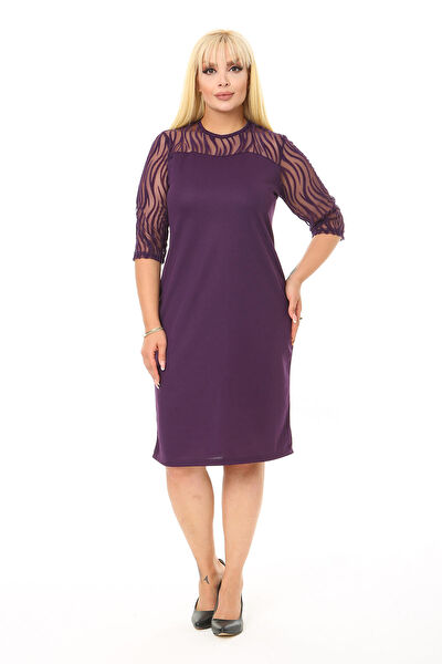 1fazlası Büyük Beden Günlük Elbise