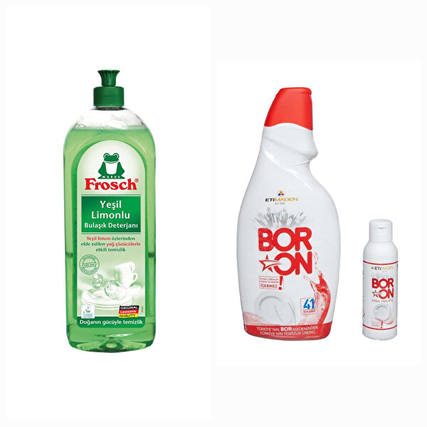 Boron Bulaşık Makinesi Deterjanı