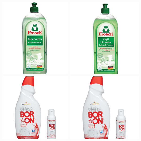 Boron Bulaşık Makinesi Deterjanı