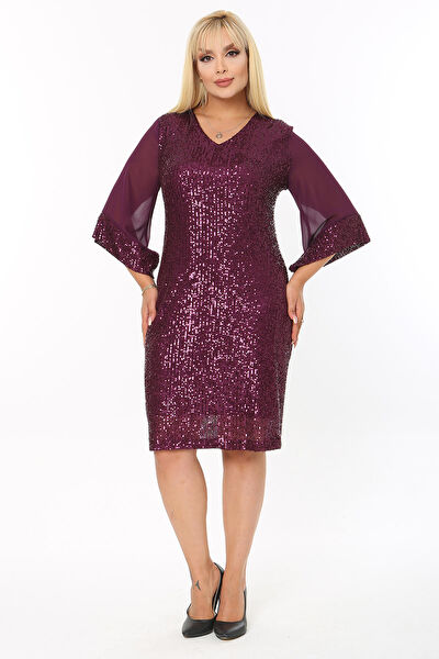 1fazlası Büyük Beden Abiye Elbise