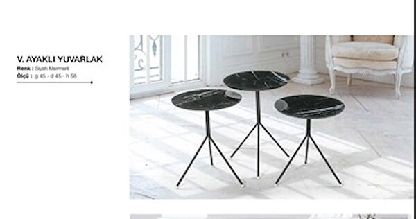 Bengi Ticaret Zigon Sehpa