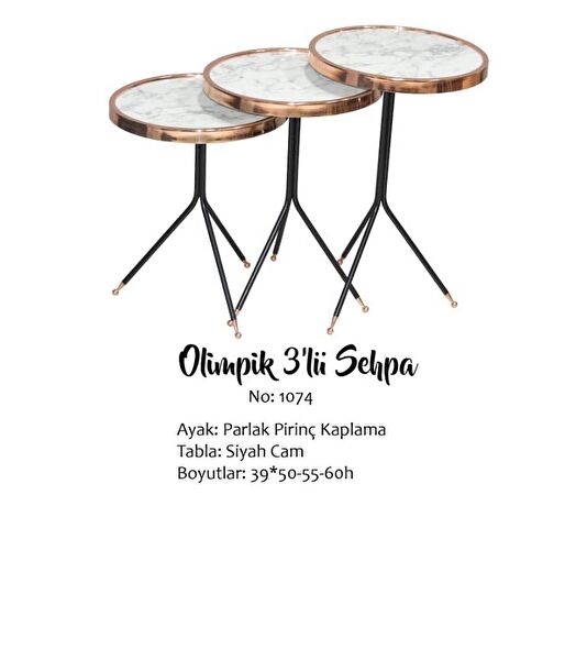 Bengi Ticaret Zigon Sehpa