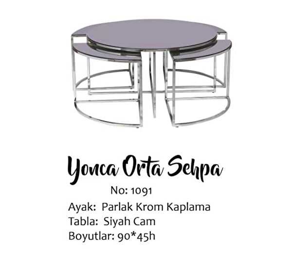 Bengi Ticaret Zigon Sehpa