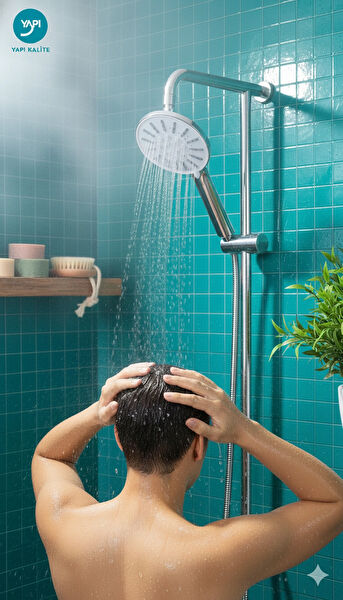 Yapı Kalite Duş Başlığı, Spirali, Seti