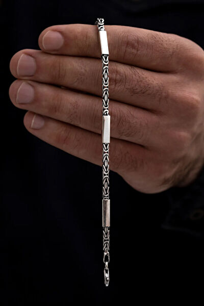 OSMANLI GÜMÜŞ Erkek Bileklik