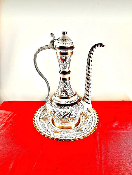 UZUNOĞLU BAKIR Sürahi, Karaf