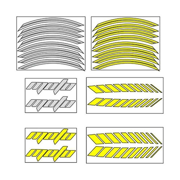 Gogo Motosiklet Jant Şeritleri