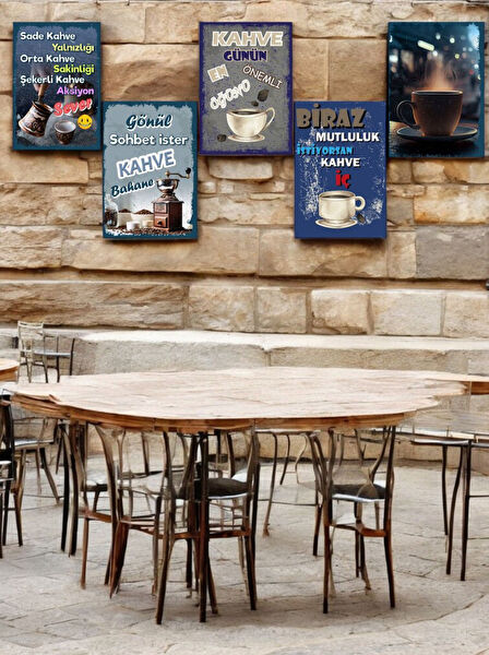 Nostaljik Lezzetler MDF Tablo