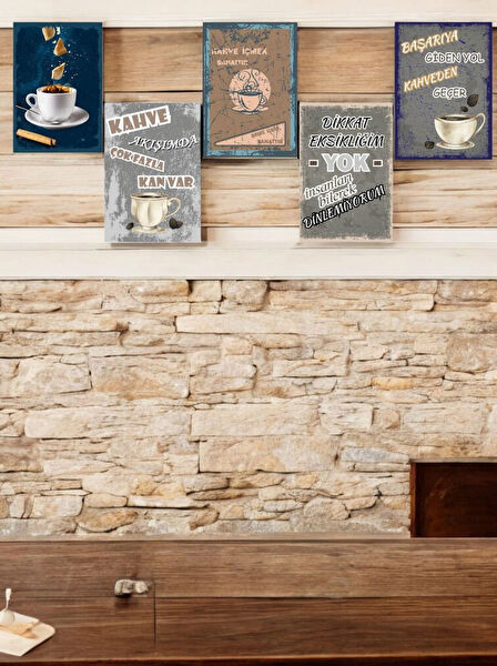 Nostaljik Lezzetler MDF Tablo