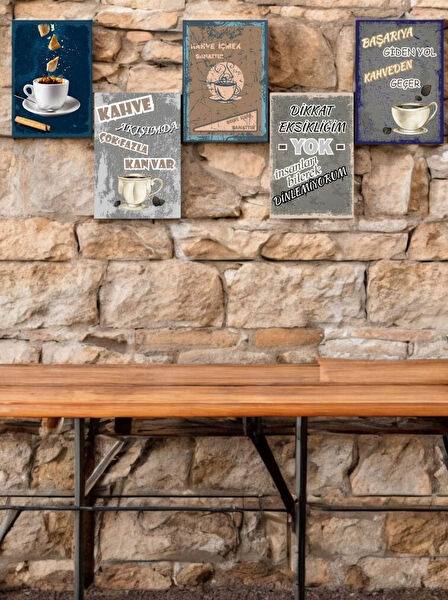 Nostaljik Lezzetler MDF Tablo