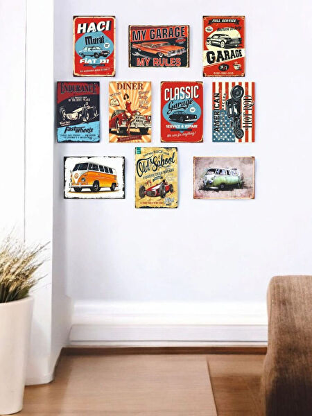 Nostaljik Lezzetler MDF Tablo