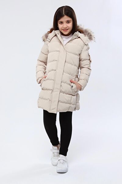 BenittoKids Kız Çocuk Mont, Kaban