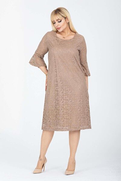 Modayız Büyük Beden Günlük Elbise