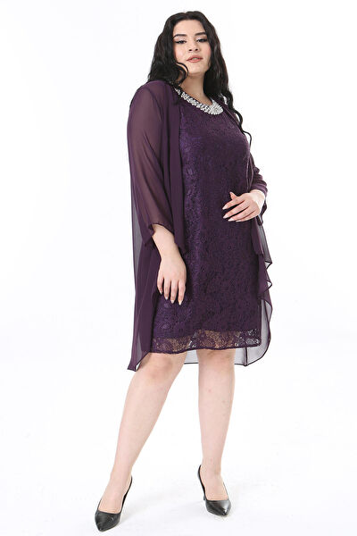 1fazlası Büyük Beden Abiye Elbise