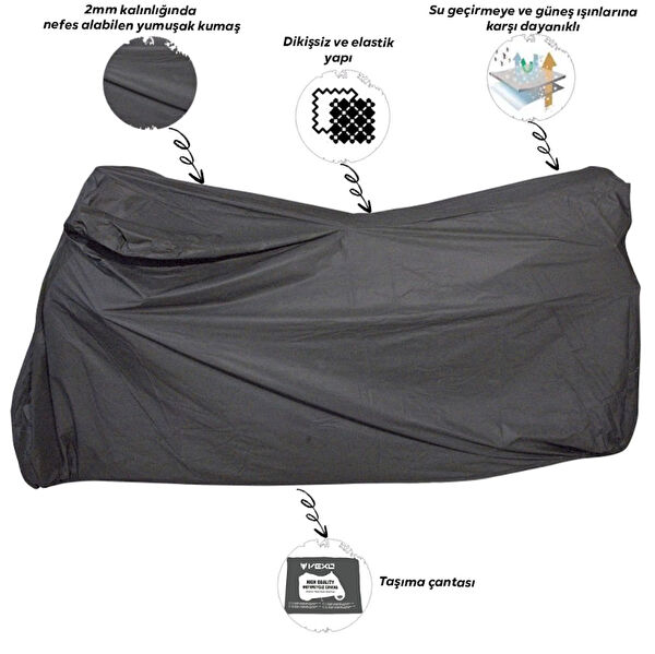 Vexo Motosiklet Branda ve Sele Örtüsü