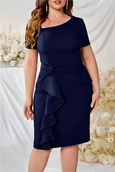 1fazlası Büyük Beden Günlük Elbise