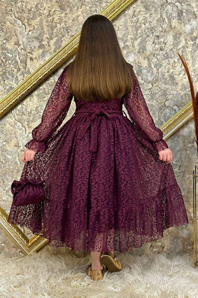 Tarz Çocuk Kız Çocuk Abiye Elbise