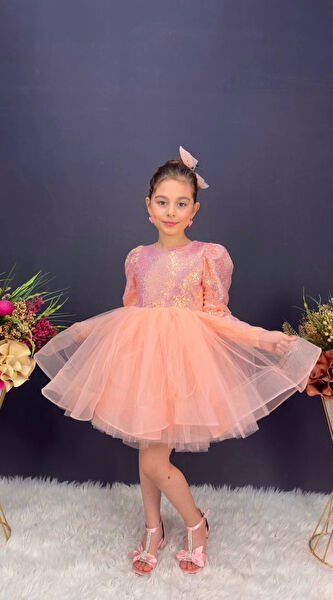 Tarz Çocuk Kız Çocuk Abiye Elbise