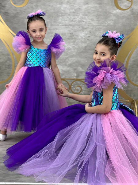 Tarz Çocuk Kız Çocuk Abiye Elbise