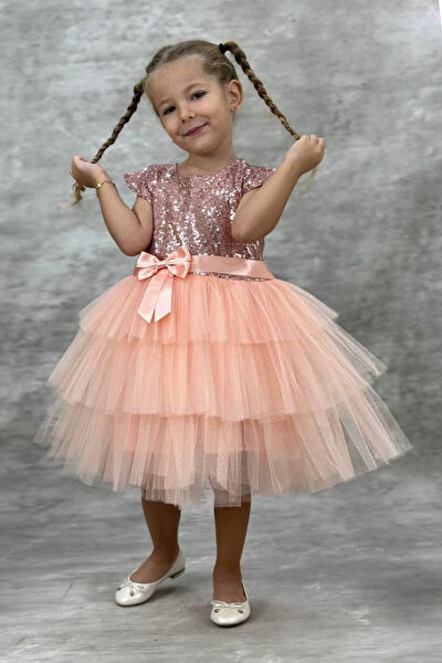 Tarz Çocuk Kız Çocuk Elbise