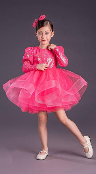 Tarz Çocuk Kız Çocuk Elbise