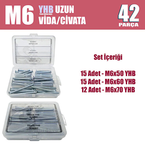 UGR Vida, Çivi, Somun, Dübel