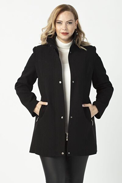 Moda berray Büyük Beden Kaban